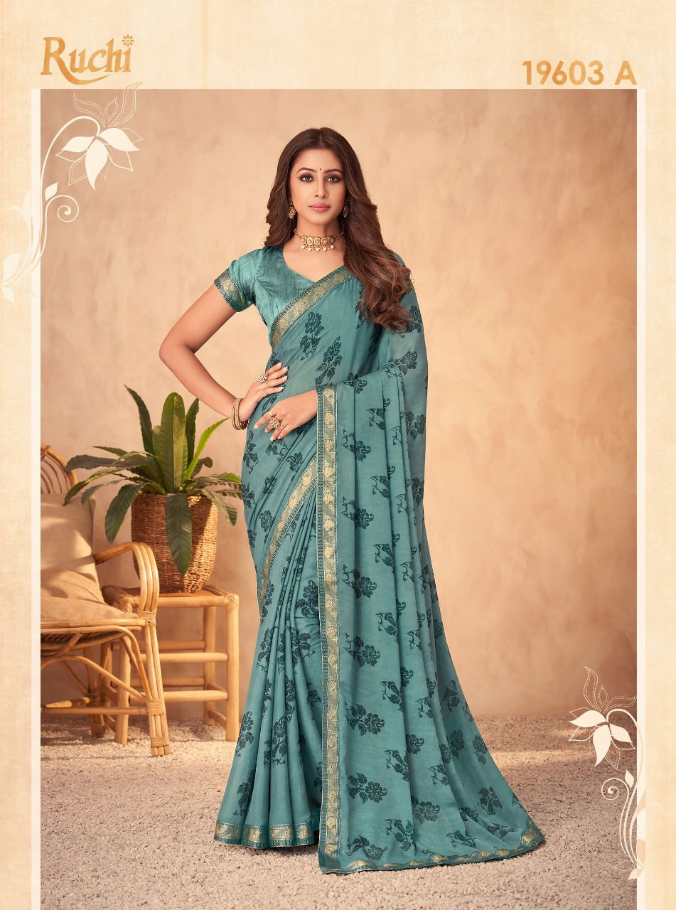 Chandni 3rd Edition Ruchi Wholesale Daily Wear Sarees Catalog